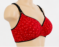 Red- Women’s Soft Jersey Comfort Bra