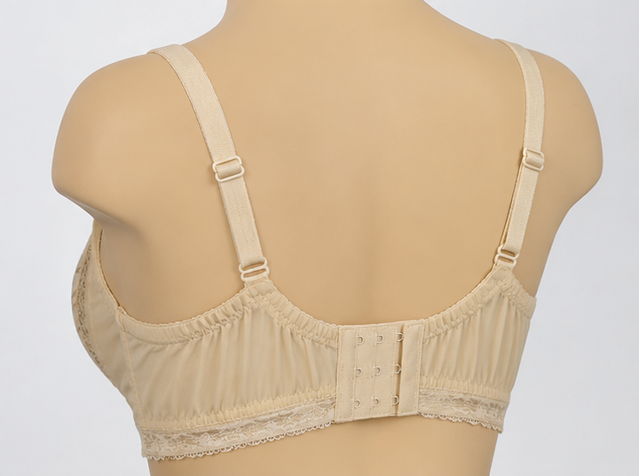 Elegant Cotton Lace Comfort Bra – Skin