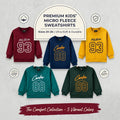 Kids Premium Micro Fleece Sweatshirt | Warm, Soft & Stylish Winter Wear | Sizes 20–26
