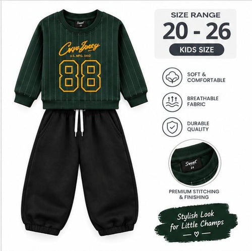 Kids Stylish Tracksuit - Soft & Comfortable Winter Wear for Little Champs | Size 20-26